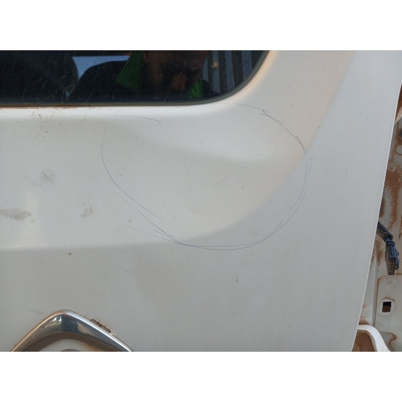 Recambio de puerta trasera derecha para citroën berlingo station wagon live edition referencia OEM IAM - Blanco 2