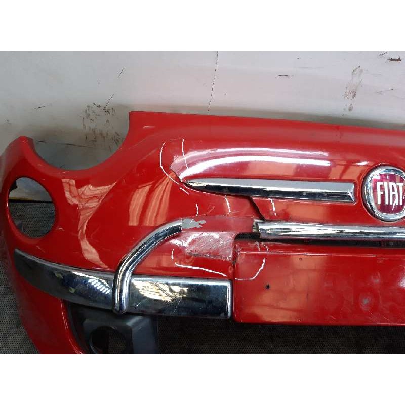 Recambio de paragolpes delantero para fiat nuova 500 (150) lounge referencia OEM IAM - Rojo 7