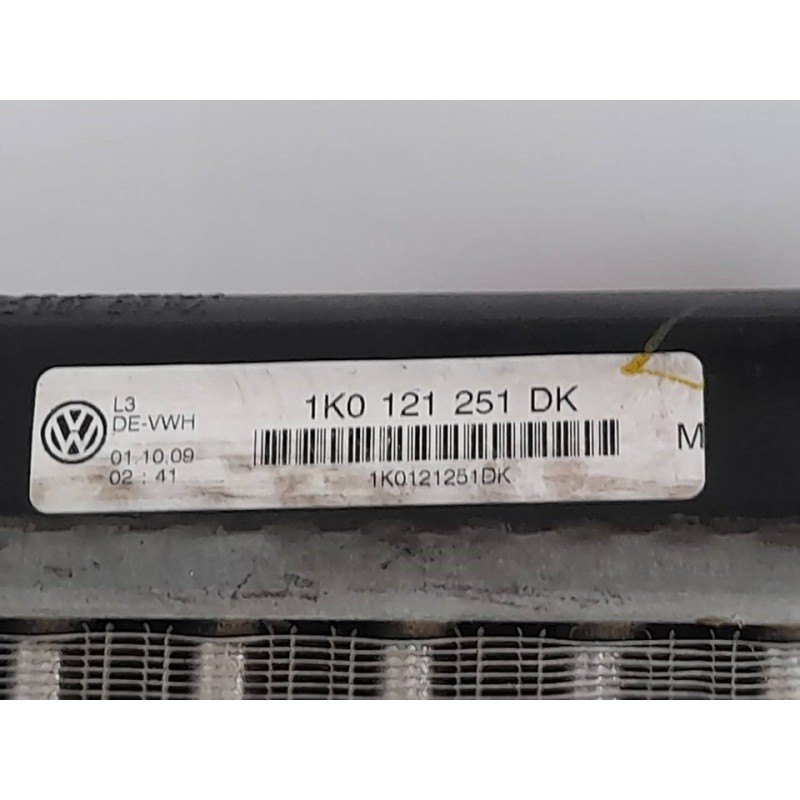 Recambio de radiador agua para seat altea (5p1) emocion referencia OEM IAM 1K0121251DK - Blanco 3