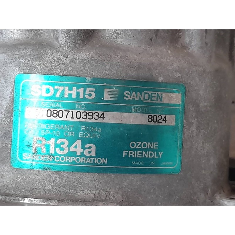 Recambio de compresor aire acondicionado para bmw serie 3 berlina (e36) 2.5 turbodiesel cat referencia OEM IAM R134A 0807103934 - Azul 5