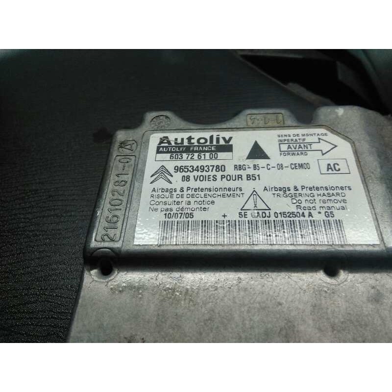 Recambio de kit airbag para citroën c4 berlina 1.4 16v referencia OEM IAM 9646339680 96471578ZD 603726100 3