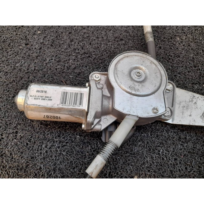 Recambio de elevalunas delantero izquierdo para fiat doblo (119) 1.9 jtd family referencia OEM IAM 100287 - Azul 5