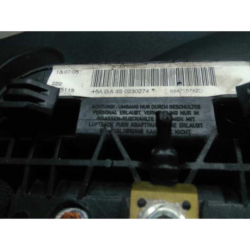 Recambio de kit airbag para citroën c4 berlina 1.4 16v referencia OEM IAM 9646339680 96471578ZD 603726100 4