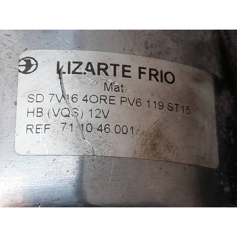 Recambio de compresor aire acondicionado para seat alhambra (7v9) signo referencia OEM IAM 711046001 6