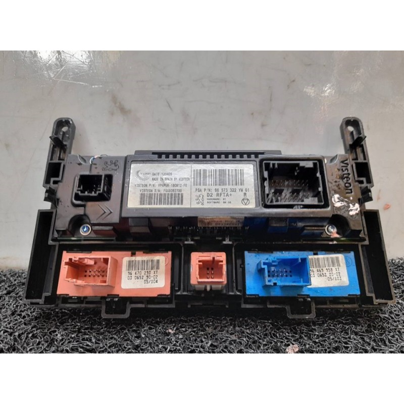 Recambio de mando climatizador para peugeot 407 st sport pack referencia OEM IAM 96573322YW - Azul 5