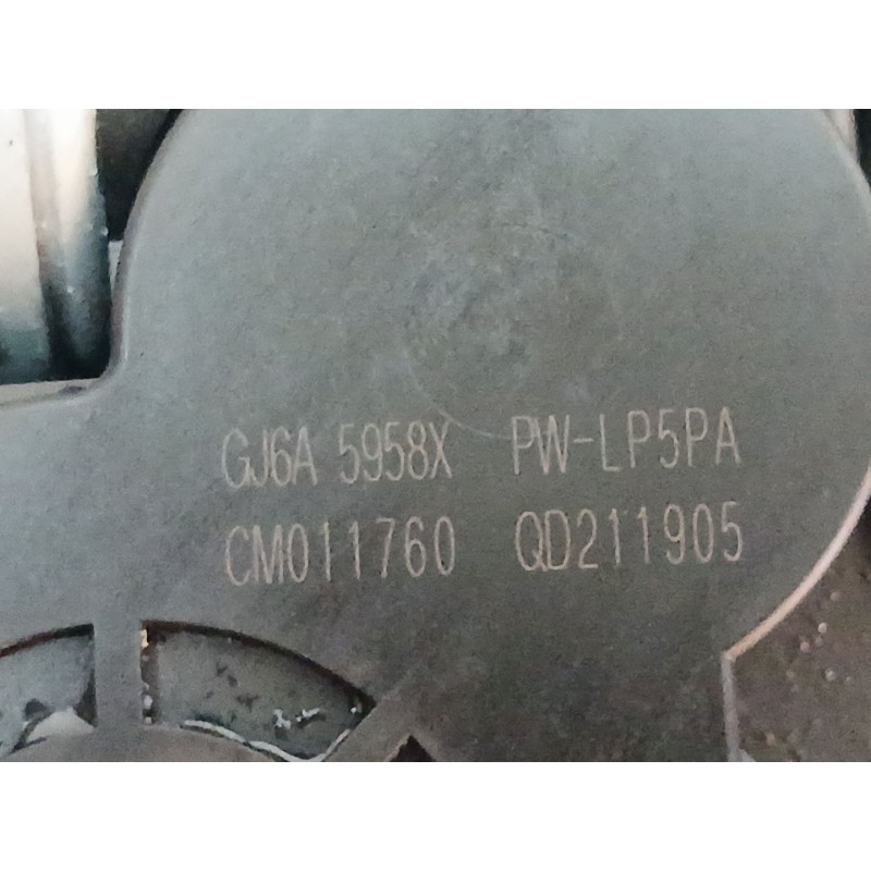 Recambio de elevalunas delantero izquierdo para mazda 6 berlina (gg) 2.0 crtd 136 active (5-ptas.) referencia OEM IAM GJ6A5958X - Negro 2