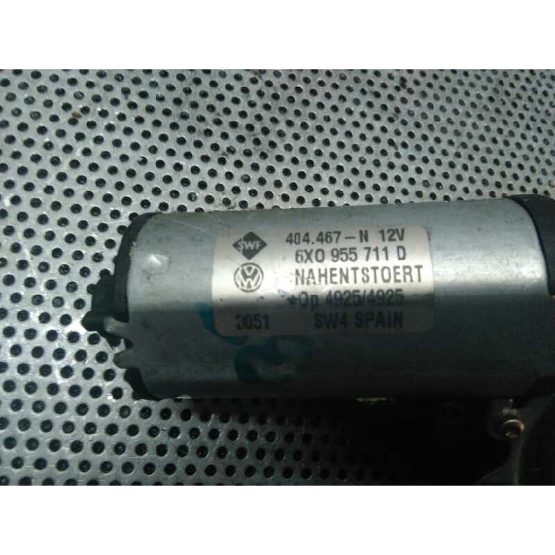 Recambio de motor limpia trasero para volkswagen polo berlina (6n2) 1.4 referencia OEM IAM 6X0955711D 3