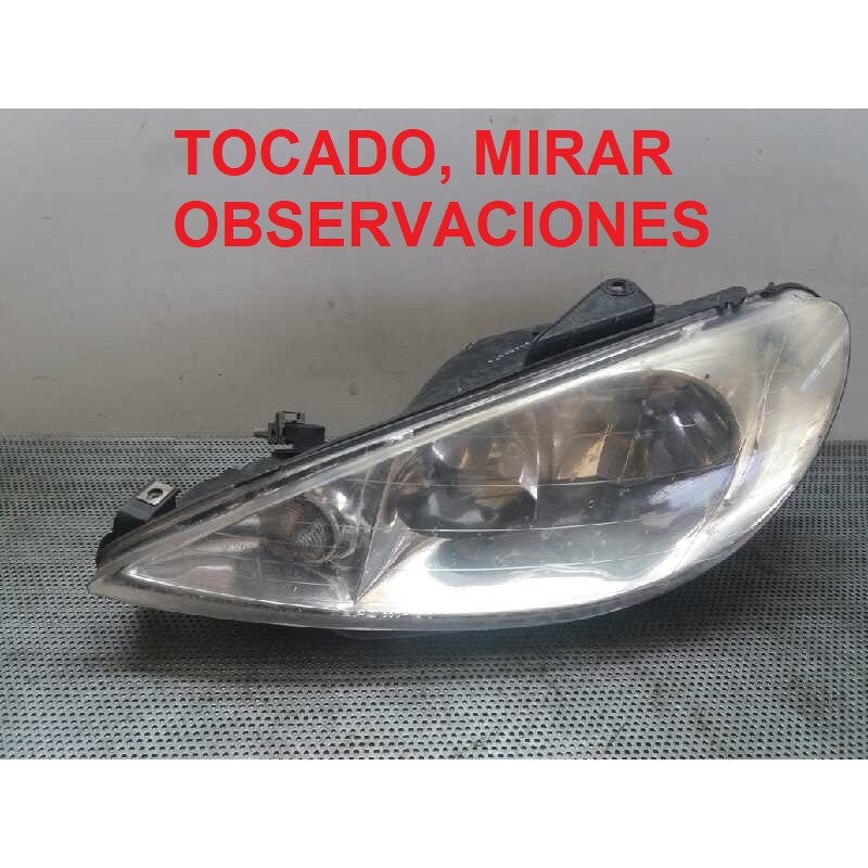 Recambio de faro izquierdo para peugeot 206 berlina xs referencia OEM IAM   