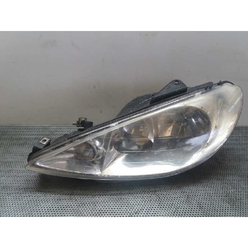 Recambio de faro izquierdo para peugeot 206 berlina xs referencia OEM IAM - Gris 2