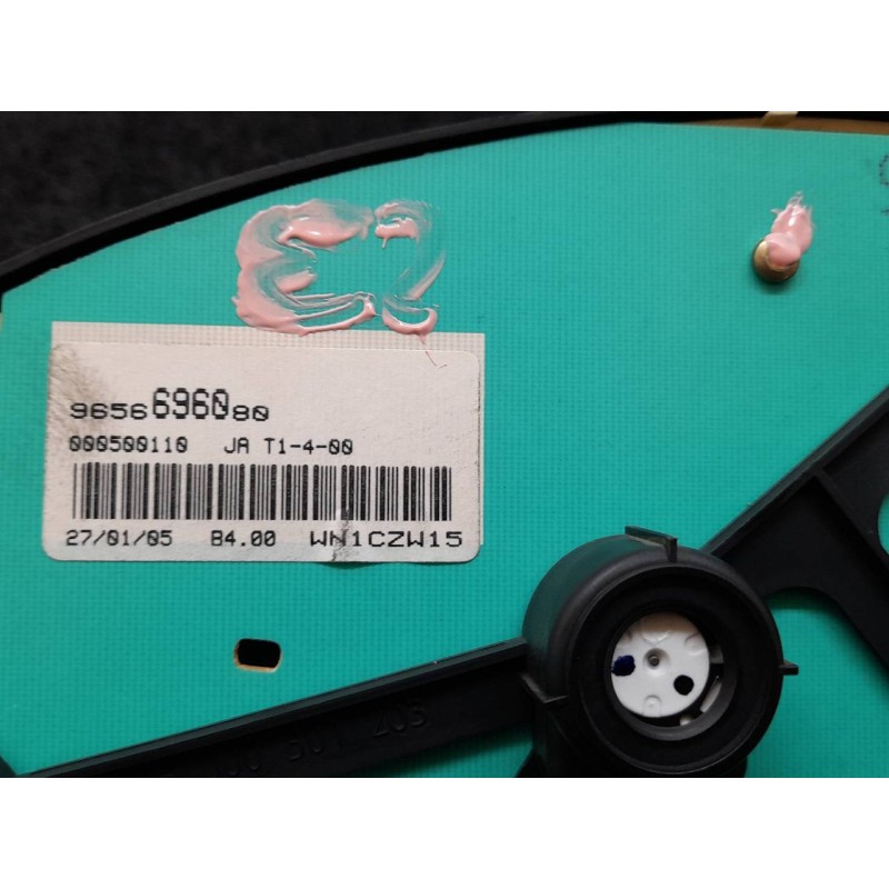 Recambio de cuadro instrumentos para peugeot 206 berlina x-line clim referencia OEM IAM 9656696080 5