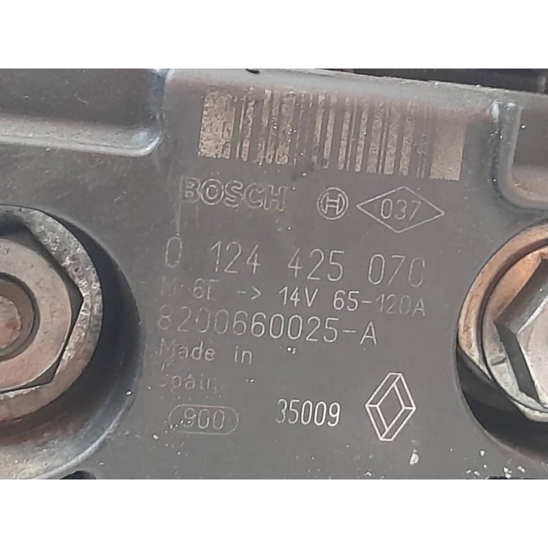 Recambio de alternador para renault megane iii berlina 5 p dynamique referencia OEM IAM 8200660025A - Gris 4