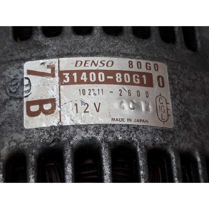 Recambio de alternador para suzuki liana rh (er) 1.6 4wd referencia OEM IAM 3140080G1 1022112600 DENSO - Negro 3