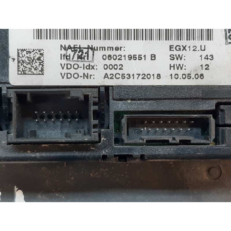 Recambio de mando climatizador para bmw serie 3 berlina (e90) 320d referencia OEM IAM 6411911061001 060219551B - Azul 2