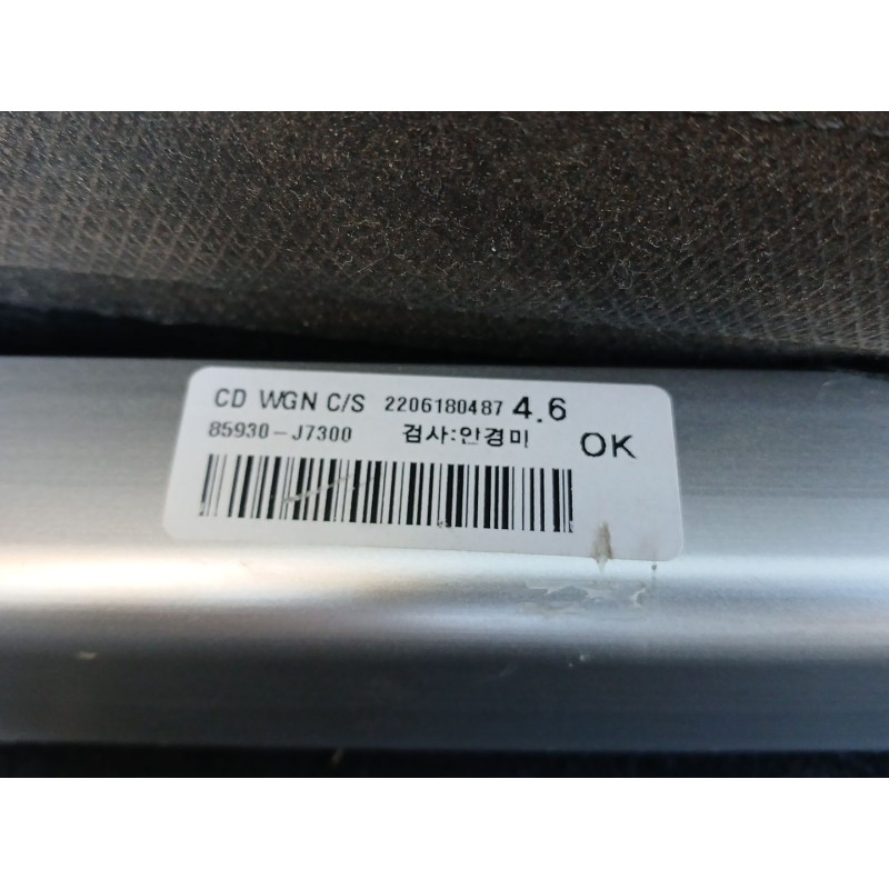 Recambio de bandeja trasera para kia ceed tourer (cd) 1.0 t-gdi referencia OEM IAM 85930J7300 - Blanco 2