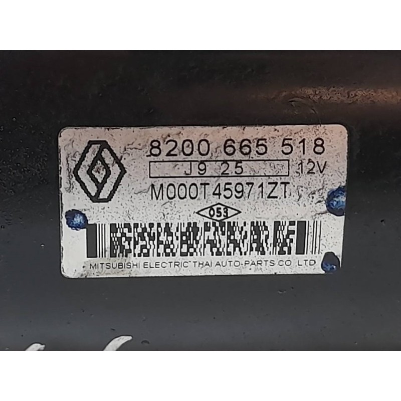 Recambio de motor arranque para renault megane iii berlina 5 p dynamique referencia OEM IAM 8200665518 - Gris 3