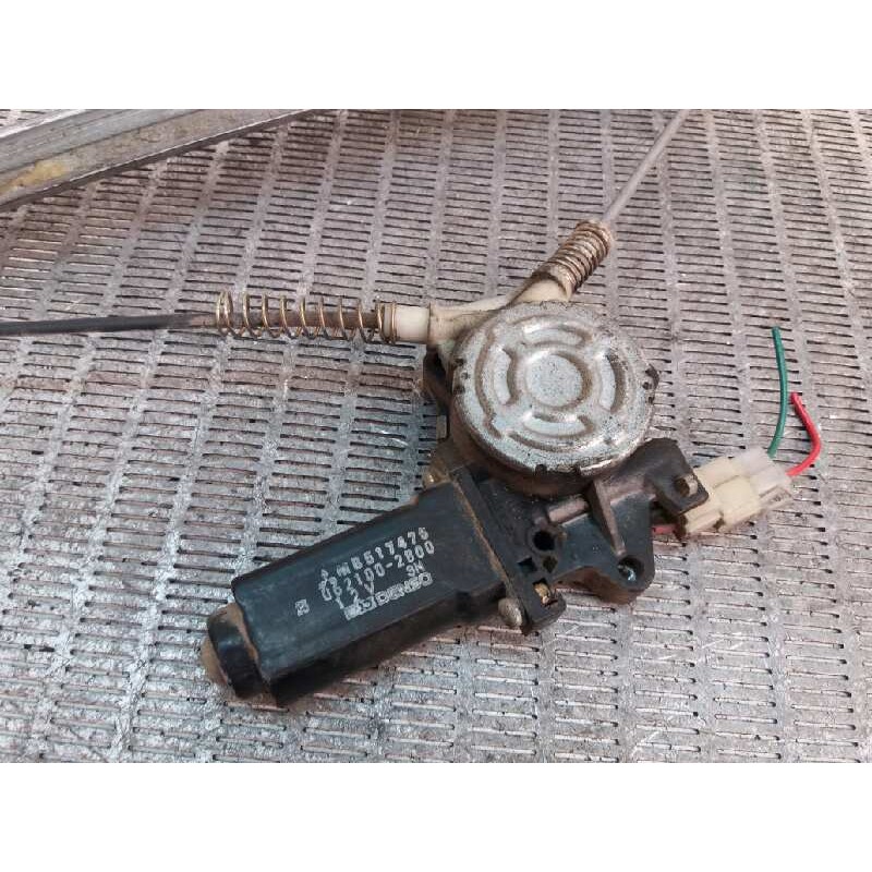 Recambio de elevalunas trasero izquierdo para mitsubishi montero (v20/v40) 2.5 turbodiesel referencia OEM IAM - Verde 2