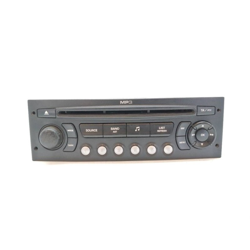 Recambio de sistema audio / radio cd para citroën berlingo cuadro x referencia OEM IAM 9666393777  