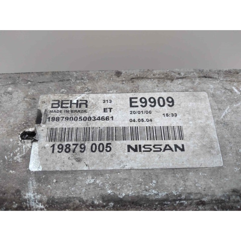 Recambio de intercooler para nissan atleon 120 referencia OEM IAM E9909 19879005 BEHR - Blanco 2