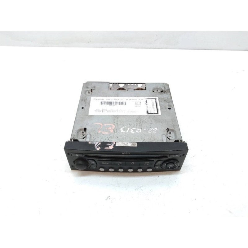 Recambio de sistema audio / radio cd para citroën berlingo cuadro x referencia OEM IAM 9666393777 4