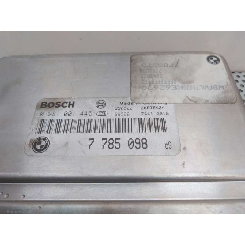 Recambio de centralita motor uce para bmw serie 3 berlina (e46) 320d referencia OEM IAM 0281001445 7785098 2