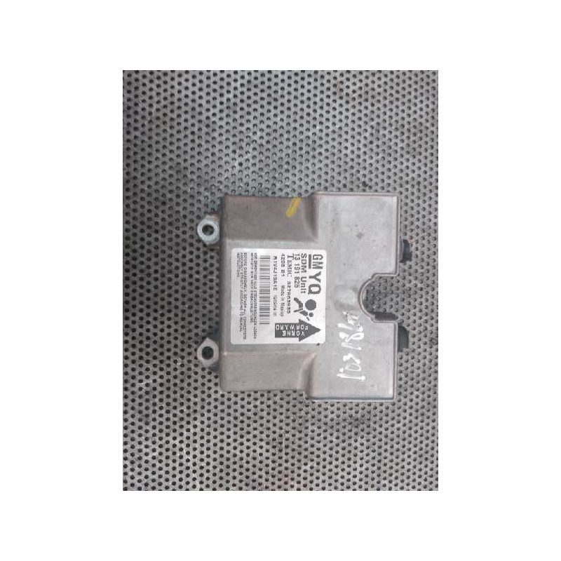 Recambio de centralita airbag para opel astra h ber. 1.7 16v cdti referencia OEM IAM 13191825 327963935 