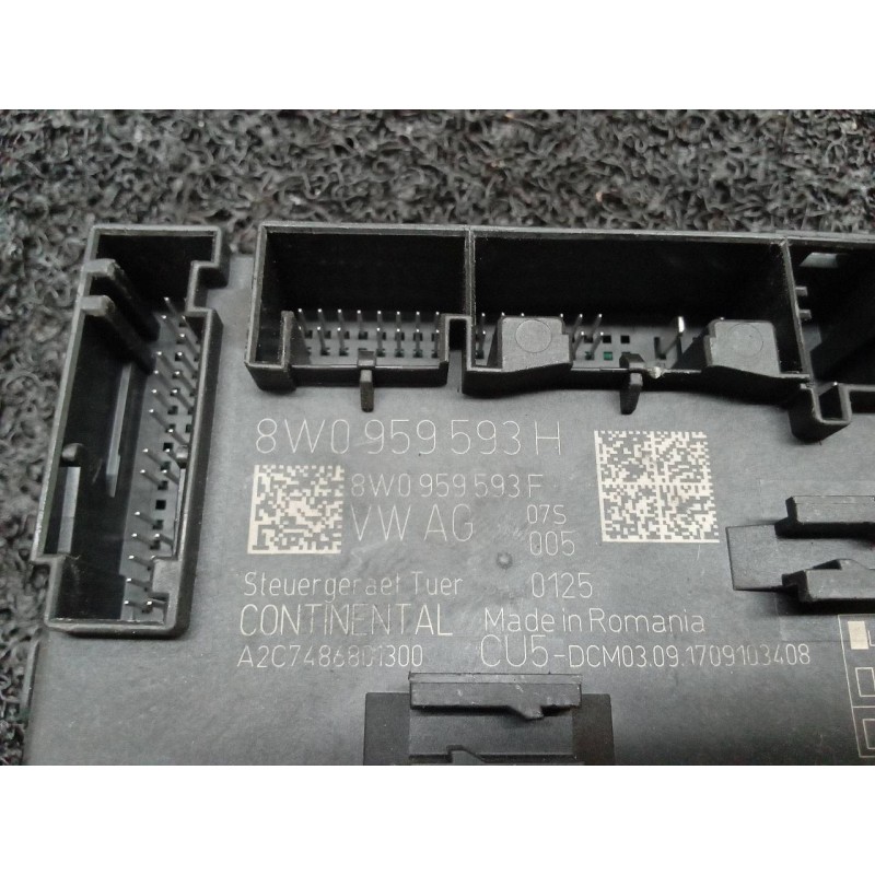 Recambio de centralita check control para audi a5 sportback (f5a) sport referencia OEM IAM 8W0959593H A2C7486801300 4