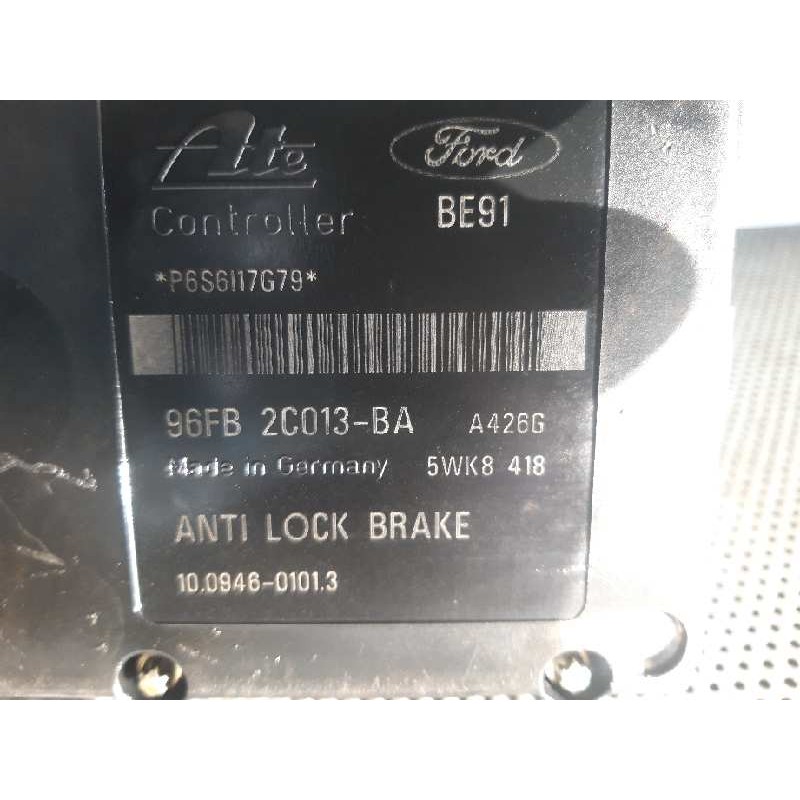 Recambio de abs para ford fiesta berlina 1.25 16v cat referencia OEM IAM 10020902032 97FB2M110BA 10020400574 4