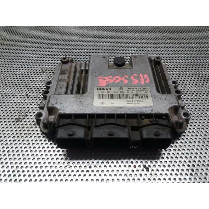 Recambio de centralita motor uce para renault scenic ii 1.9 dci diesel referencia OEM IAM 0281011549 8200310863 