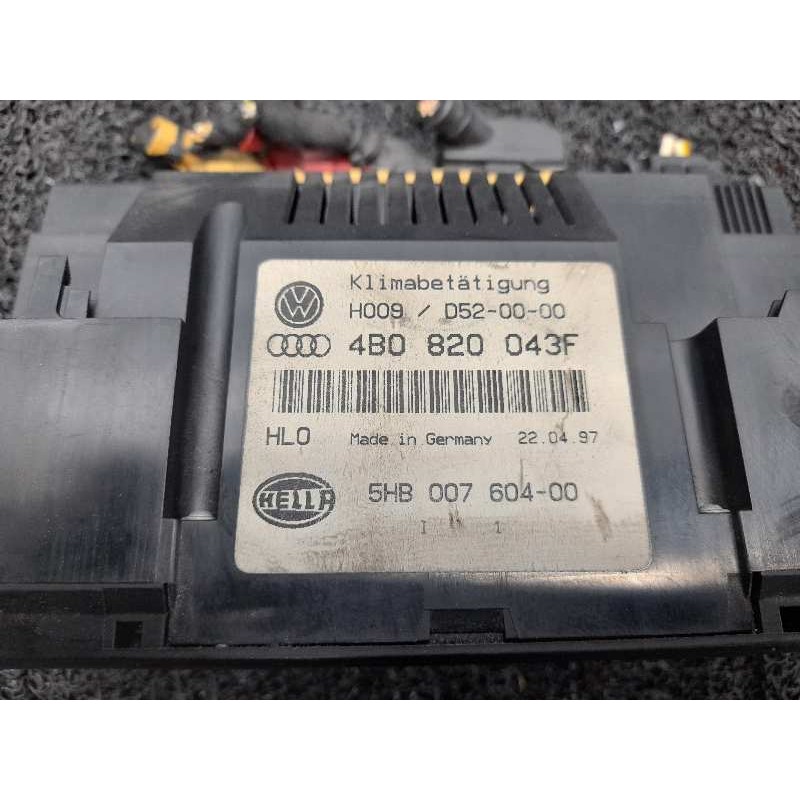 Recambio de mando climatizador para audi a6 berlina (4b2) 2.4 (121kw) referencia OEM IAM 4B0820043F 5HB00760400 2