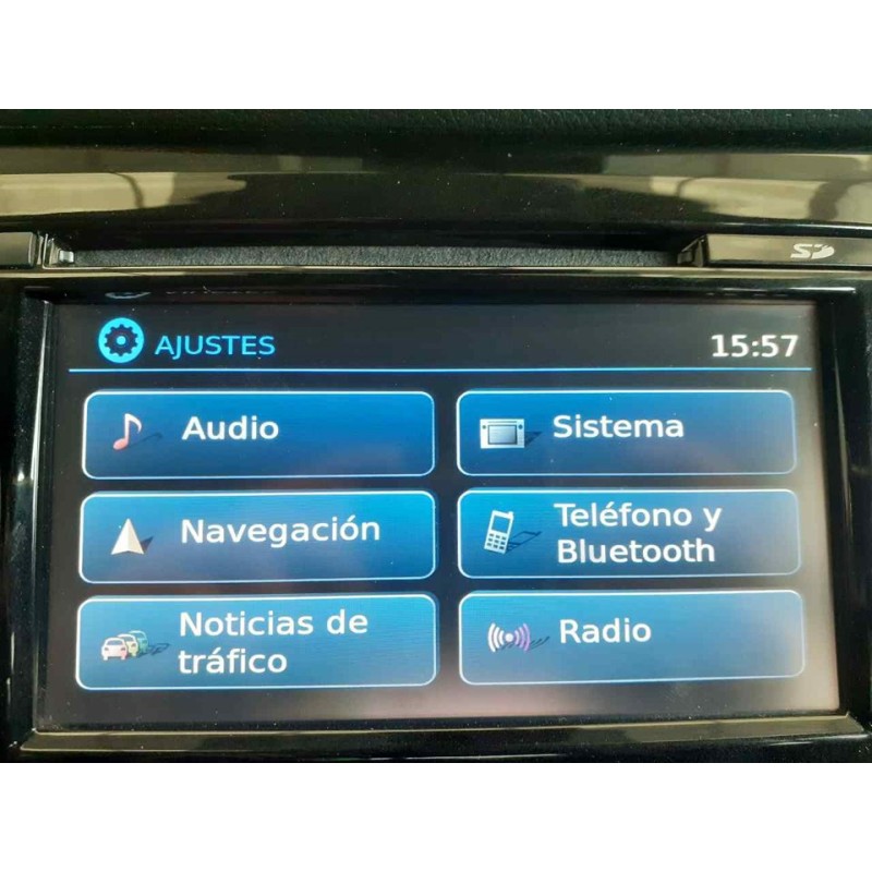 Recambio de sistema audio / radio cd para nissan qashqai (j11) 360 referencia OEM IAM - Blanco 4