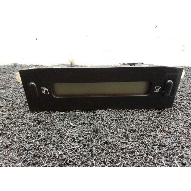 Recambio de pantalla multifuncion para citroën c3 1.4 hdi referencia OEM IAM 9647409477  