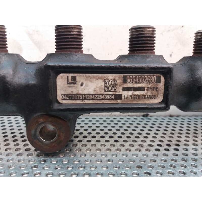 Recambio de rampa inyectora para ford focus berlina (cap) 1.6 tdci cat referencia OEM IAM 9654592680 - Gris 5