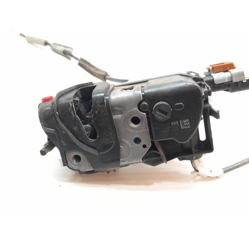 Recambio de cerradura puerta trasera izquierda para citroën c3 live referencia OEM IAM 16942940 4
