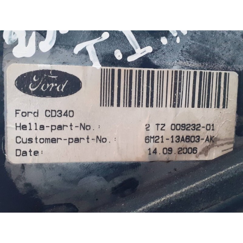 Recambio de piloto trasero izquierdo interior para ford s-max (ca1) titanium referencia OEM IAM 6M2113A603AK - Negro 2