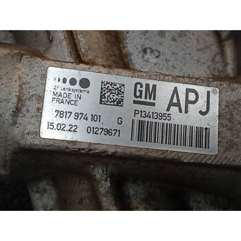 Recambio de cremallera direccion para opel astra j lim. excellence referencia OEM IAM P13413955 7817974101G 5