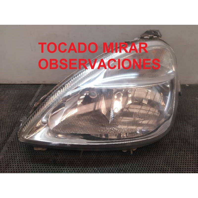 Recambio de faro izquierdo para mercedes-benz clase a (w168) 1.6 cat referencia OEM IAM   