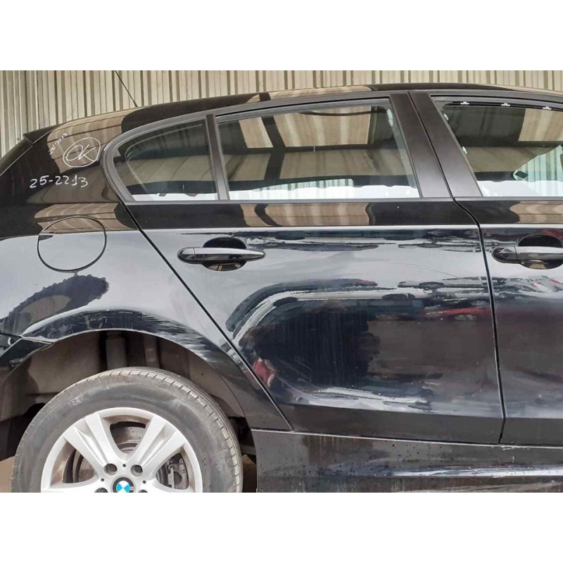 Recambio de puerta trasera derecha para bmw serie 1 berlina (e81/e87) 118d referencia OEM IAM - Negro 2