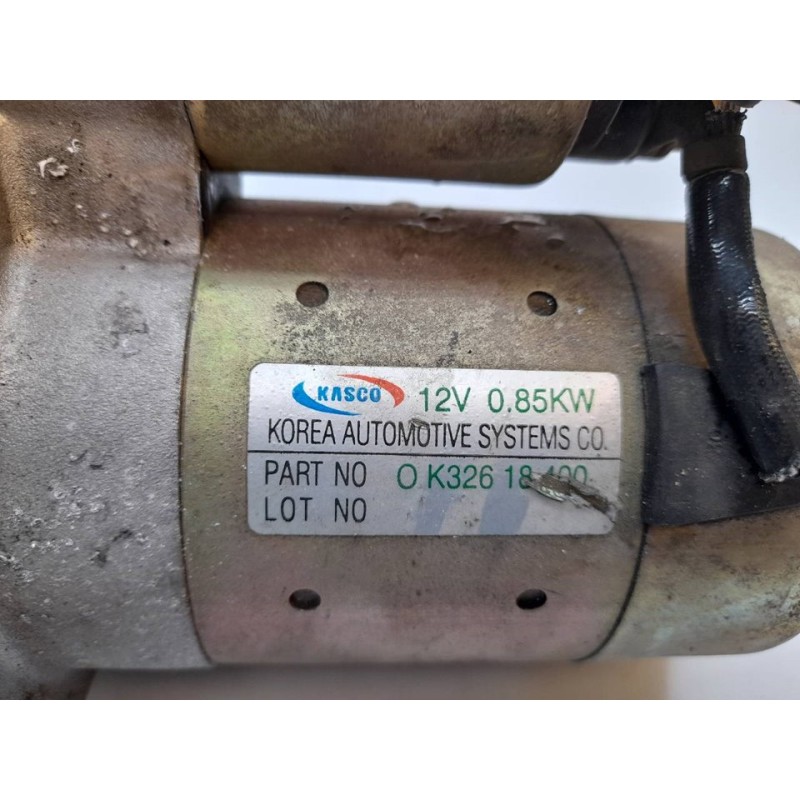 Recambio de motor arranque para kia rio 1.3 cat referencia OEM IAM 0K32618400 - Azul 2