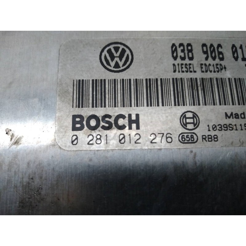 Recambio de centralita motor uce para seat ibiza (6l1) reference referencia OEM IAM 0281012276 038906019NL BOSCH - Rojo 3