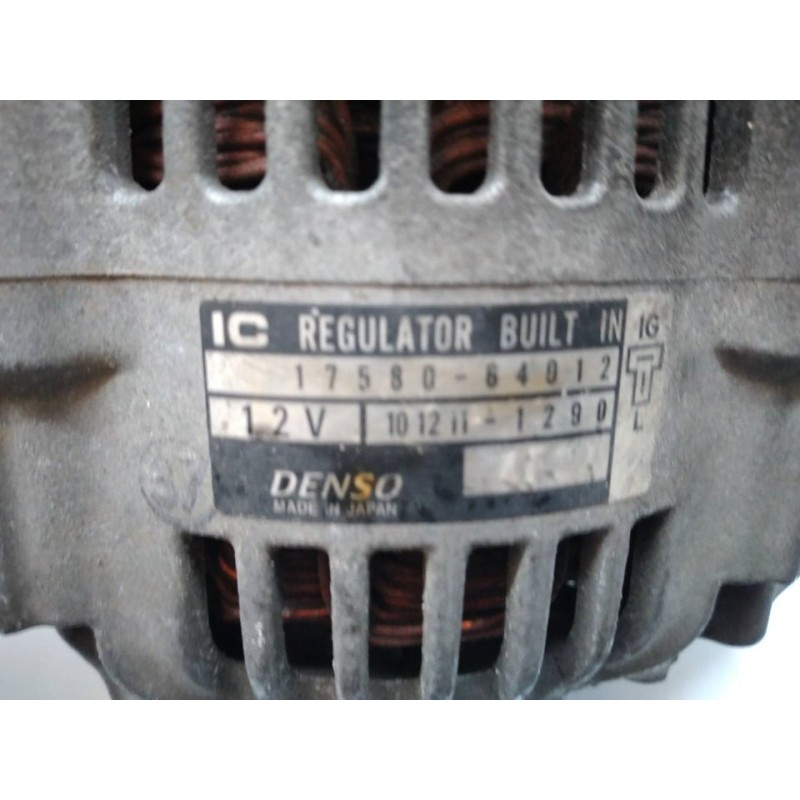 Recambio de alternador para aixam 500 0.4 referencia OEM IAM 1758064012 1290 DENSO 3