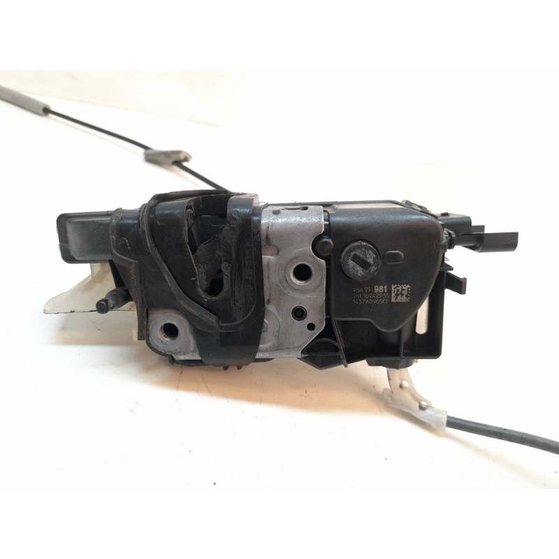 Recambio de cerradura puerta delantera izquierda para citroën c3 feel referencia OEM IAM 16942935 4