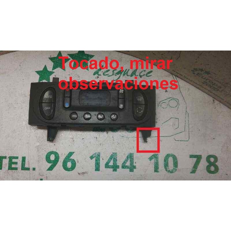 Recambio de mando climatizador para renault scenic (ja..) 1.9 dci diesel cat referencia OEM IAM 7700435401  