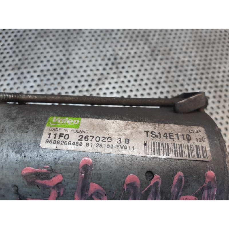 Recambio de motor arranque para citroën xsara picasso 1.6 hdi 90 exclusive referencia OEM IAM 9688268480  VALEO - Blanco 4
