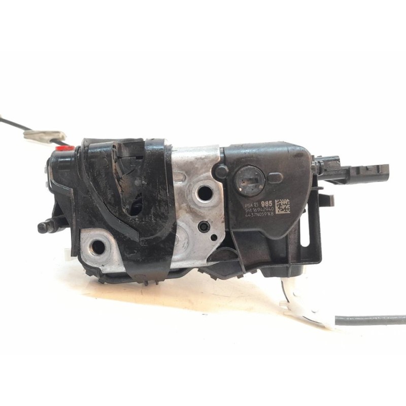 Recambio de cerradura puerta trasera izquierda para citroën c3 feel referencia OEM IAM 16942940 2