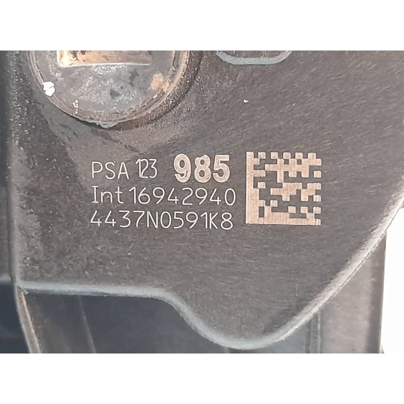 Recambio de cerradura puerta trasera izquierda para citroën c3 feel referencia OEM IAM 16942940 3