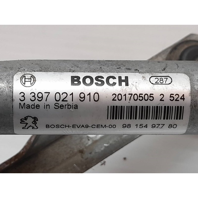 Recambio de motor limpia delantero para citroën c3 live referencia OEM IAM 3397021910  BOSCH 4