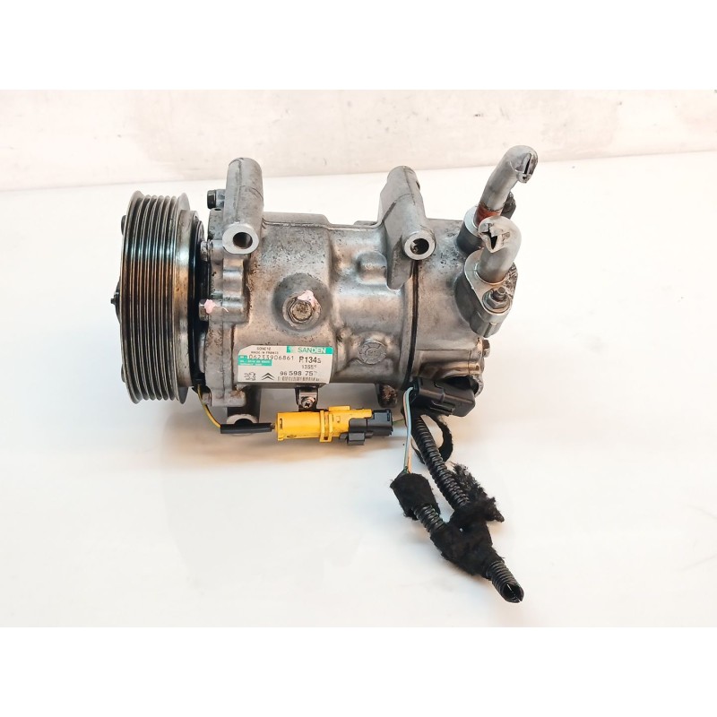 Recambio de compresor aire acondicionado para peugeot 207/207+ (wa_, wc_) 1.4 16v referencia OEM IAM 9659875780 1355F 