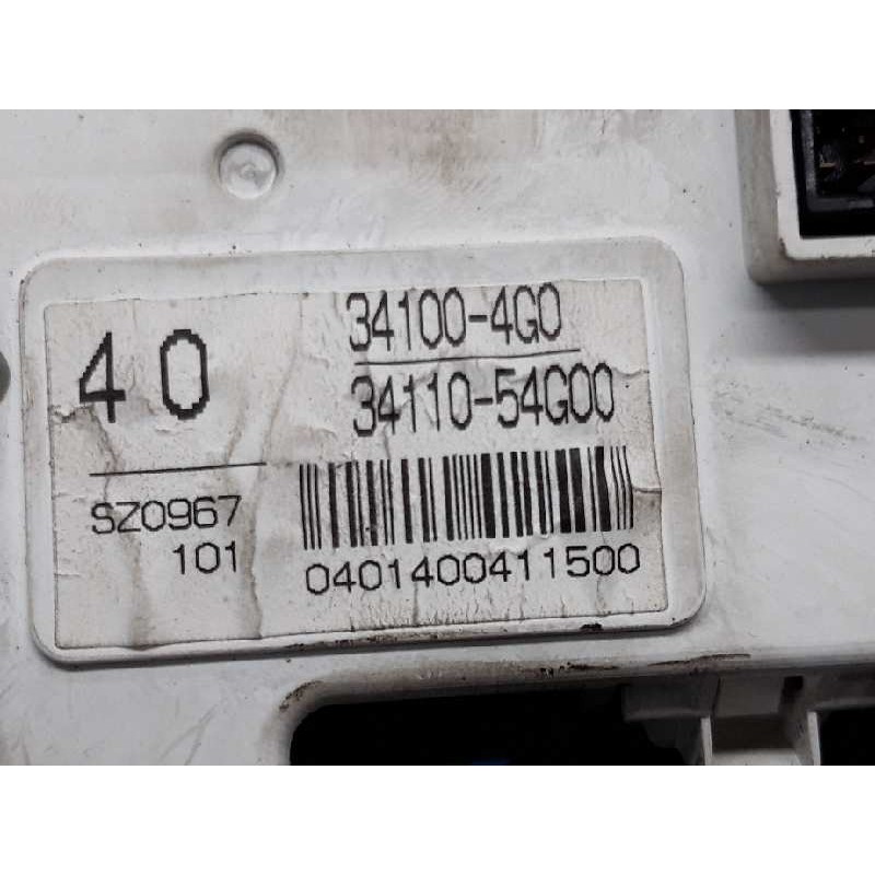 Recambio de cuadro instrumentos para suzuki liana rh (er) 1.6 4wd referencia OEM IAM 341004G0 3411054G00 - Negro 5
