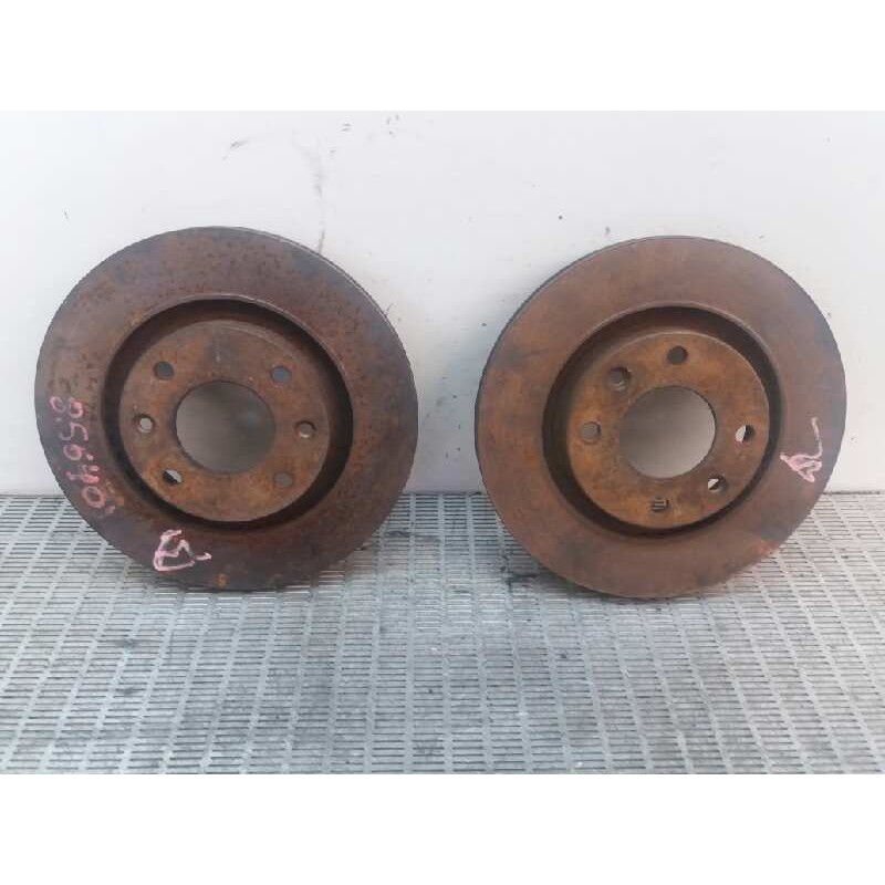 Recambio de disco freno delantero para peugeot 206 berlina 2.0 16v cat referencia OEM IAM - Negro 2