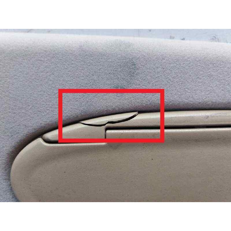 Recambio de parasol derecho para mg serie 75 (rj) 2.0 16v cdt referencia OEM IAM - Rojo 2